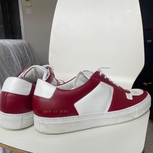 Common Projects sneakers-cherry red and white MEN’s size 47 - Picture 7 of 8